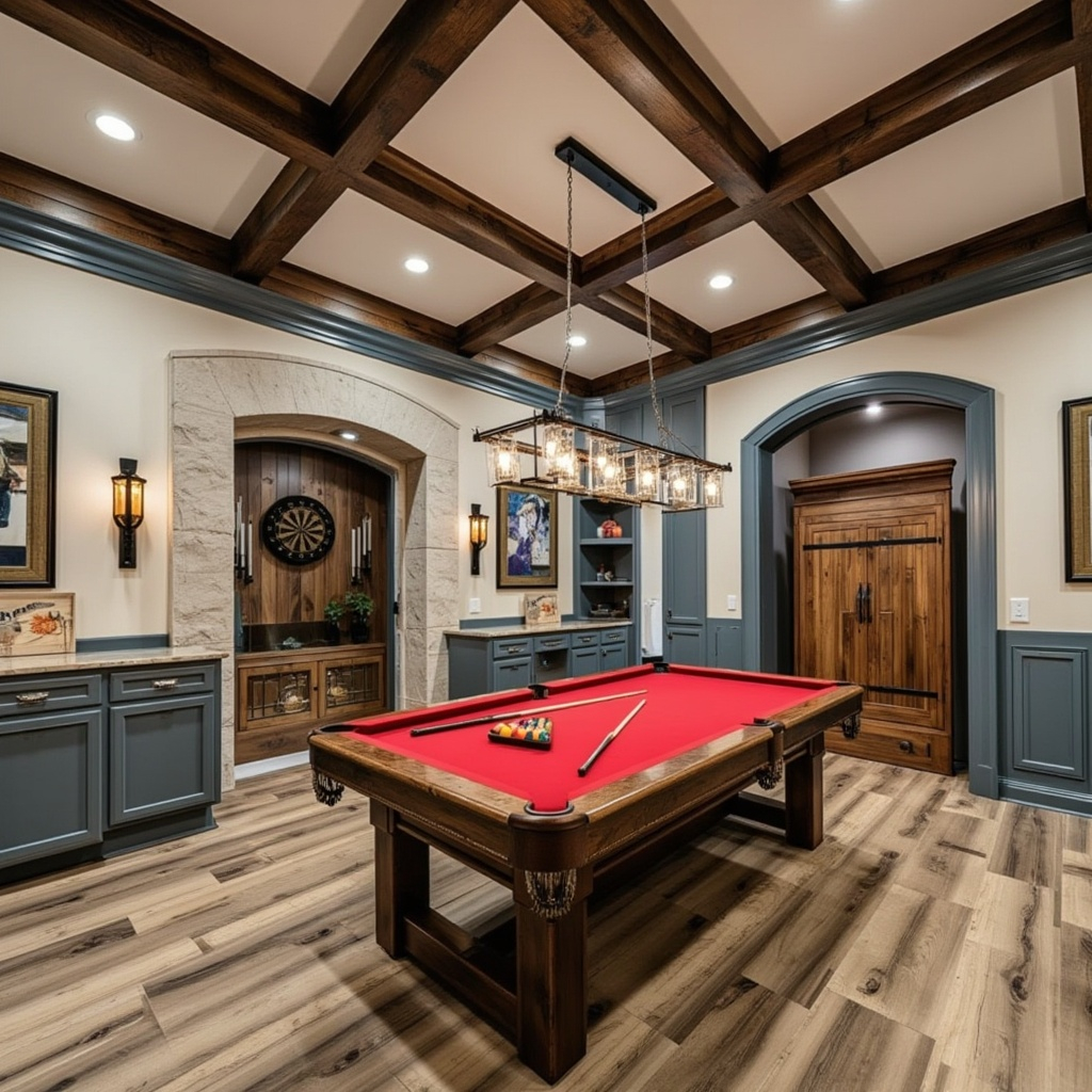 Stylish Basement Renovations Game Rooms